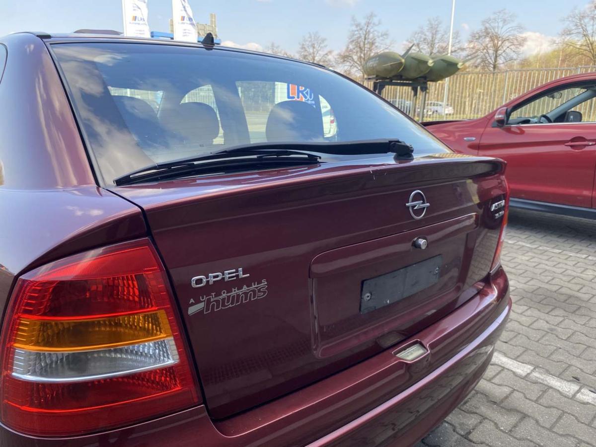 Opel Astra G original Heckklappe mit Heckscheibe Z549 Marseillerot Flie&szlig;heck Bj.1999